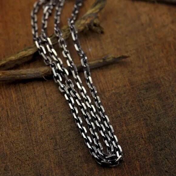 925 Sterling Silver Mens 22\